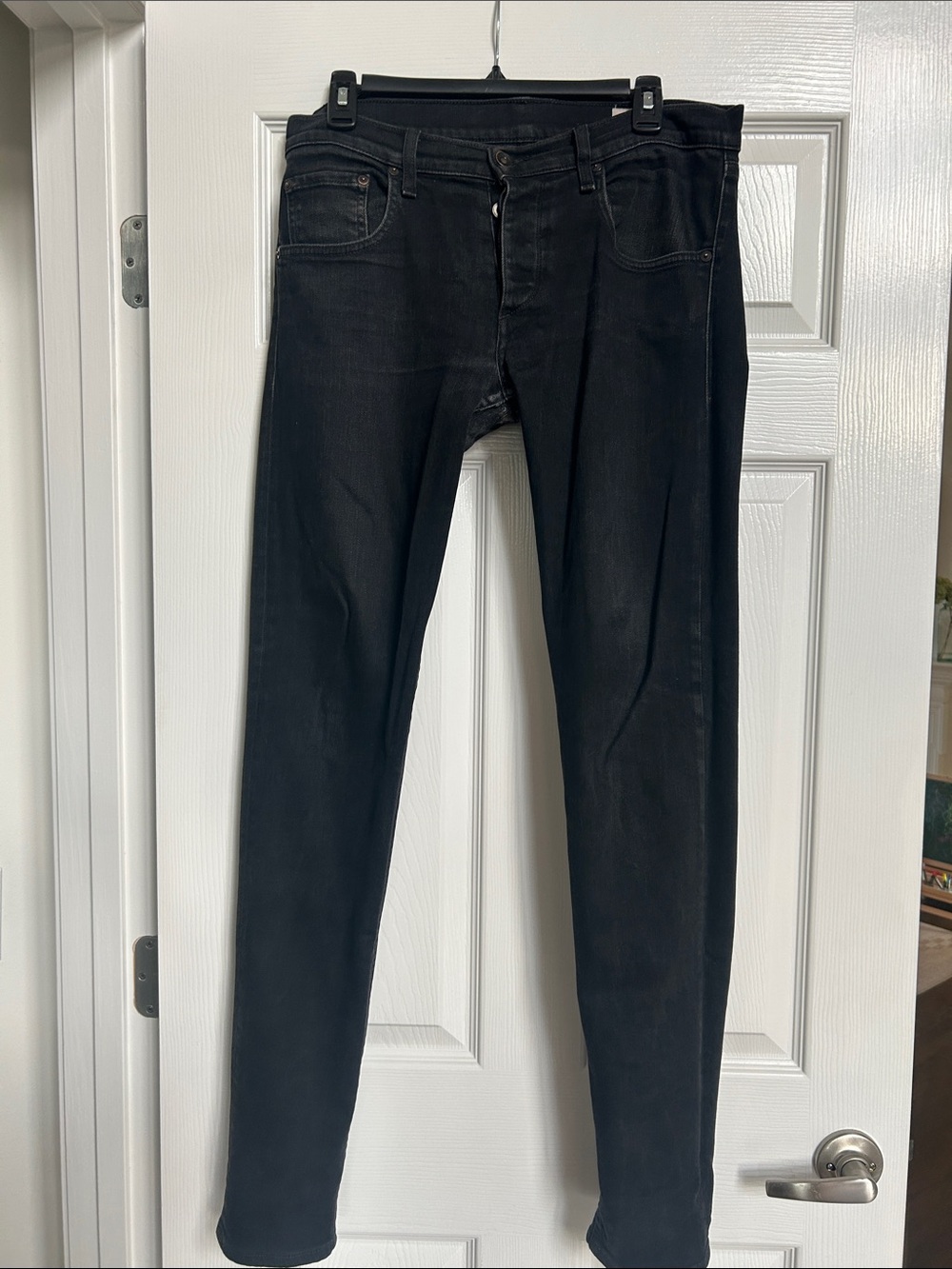 Rag & Bone Slim Fit Men's Black Jeans